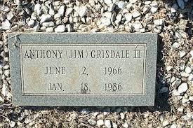 Anthony James “Jim” Grisdale II (1966-1986)