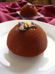 Dolcemente Salato Tartufo Nero Semifreddo Dessert Dolci Monoporzione E Dolci