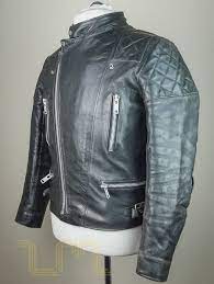 Vintage Wolf Leathers Cafe Racer Leather Biker Jacket Image Three Cafe Racer Clothing Race Jacket Jacket Images