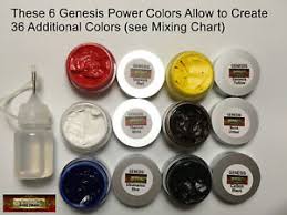 Details About M00150 Morezmore Genesis Heat Set Paints 6 Power Colors Set Thinning Oil Kit