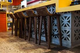 Painted Cinder Block Bar Front Backyard Bar Cafe Bar Interior Bar Fronts