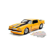 Destape del 1977 camaro z28 johnny lightning ad rods. 1977 Chevy Camaro Bumblebee Transformers 1 24 Jada 99383 Passion Diecast