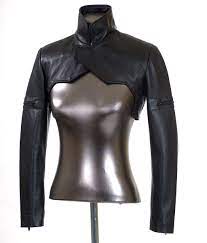 Ghost In The Shell Motoko Kusanagi Shrug Jacket Leather Jackets Women Fashion Ladies Shrugs