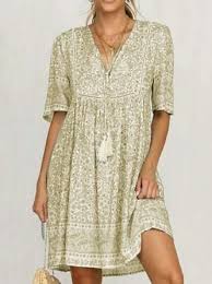 Light Blue Half Sleeve Cotton Blend Dresses In 2020 Cotton Blends Dress Floral Applique Dress Vintage Floral Print Dress