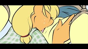 Once Bitten Twice MLP Comic Dub(Applejack X Fluttershy)