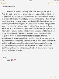 Best Friend Short Birthday Letter To A Friend For My Best Friend Friends Quotes Letter To Best Friend Bestest Friend Quotes