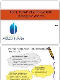 Pengertian aktiva tetapadalah aktiva yang berwujud serta diperoleh dalam bentuk yang siap pakai serta digunakan untuk operasi perusahaan anda aktiva ini memiliki masa manfaat >1 tahun. Aset Tetap Tidak Berwujud