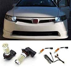 Ijdmtoy Error Free 69 Smd 9005 Led Daytime Running Light Kit Compatible With Acura Tsx Tl Rl Rdx Mdx Honda Accord Civic Pilot Etc Running Lights Amazon Canada