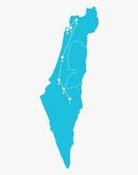 Printable and editable vector map of israel outline showing country outline and flag in the background. Israel Map Outline Png Transparent Png Kindpng