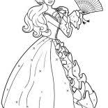 Free printable princess coloring book find the best princess coloring pages pdf. Amazing Drawing Barbie Doll Coloring Page Coloring Sun