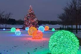 How To Make Outdoor Light Ball Diy Crafts Handimania Outdoor Christmas Decorations Christmas Lights Etc Outdoor Christmas Lights