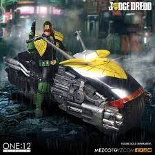 New Images The One 12 Collective Judge Dredd S Lawmaster Judge Dredd Comic Book Heroes Action Figures
