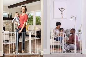 5 Regalo Super Pressure Mounted Baby Gate Extension Kit Baby Gates Best Baby Gates Baby Gate For Stairs