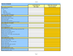 Use this maintenance schedule template to define the cleaning and organizing tasks to be done around the office. Free Vehicle Maintenance Template Excel