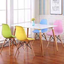 Chair set wood new pads set kitchen living room dining room 4x chairs immediate. Modern Dining Chairs Set Of 4 Nordic Style Color Pp Plastic Wood Chairs For Dining Room Buy Wooden Legs Kitchen Chair White Plastic Kitchen Chair Plastic Dinning Chairs Pp Plastic Chair Armless Plastic Chair High Quality