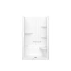 Camelia 48 in  L x 34 in  W x 79 in  H 2-Piece Acrylic Shower Stall Kit with Right Se    105919-000-001-005 MAAX