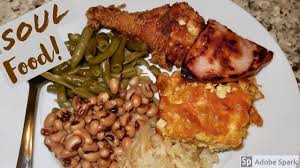 The typical soul food dinner always includes some southern deep fried chicken, some form of greens (usually collard greens with lots of cajun spices) and some fresh baked cornbread. How To Make A Soulfood Dinner Fried Chicken Baked Mac Cheese Blackeye Peas Ham Youtube
