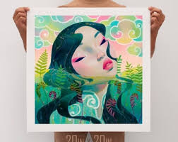 Beneath the Waves 15in X 27in