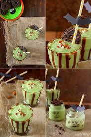 Scary Good Halloween Green Monster Shake Recipe Banana Almond Smoothie Halloween Shakes Halloween Chocolate