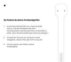 Die pdf dateien könnt ihr ganz einfach herunterladen und anschließend ausdrucken. Apple Watch Mit Dem Tool Findest Du Die Grosse Fur Die Loop Armbander Mac Life