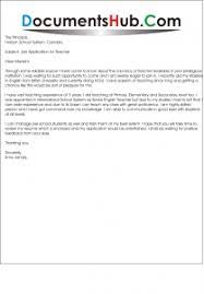 A teacher appointment letter is a calling for your attention as a teacher. Application Letter For Teaching Position
