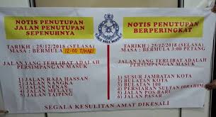Also known as old klang road , it was constructed by the british today's old klang road has been fragemented into two parts. Hebahan Penutupan Jalan Klang Polis Daerah Klang Utara Facebook
