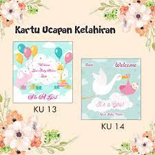 Bulan oktober, tepatnya di akhir oktober ini adalah bulan yang penuh akan bulan suci untuk umat muslim. Kartu Ucapan Lahiran Kelahiran Bayi Newborn Baby Rp 435 Pcs Min 80 Pcs Shopee Indonesia