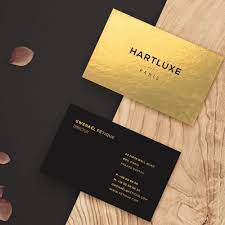Make a black and gold business card design online with brandcrowd's business card maker. 34pt Back Business Card Free Shipping Gotopress Printshop
