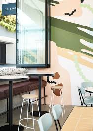 Inspired By The Nanny This Sydney Restaurant Does 90s Nostalgia Sans Gimmicks Restaurant Interior Design Interior Design Restaurant Design