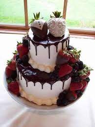 Wedding Cakes With Strawberries Strawberry Wedding Cakes Wedding Cake Recipe Wedding Strawberries