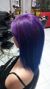 Ora sono delle meches viola e blu, ok. Viola Sfumato Blu Coccole Per Capelli Art Luca Facebook