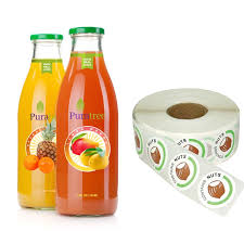 Lalu, tempelkan kertas desain stiker yang sudah dipotong ke selotip atau lakban yang disediakan. Stiker Label Botol Percetakan Stiker Semarang