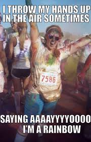 Insert Clever Title Here Color Run Running 5k Color Run