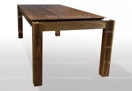 Die ansteckplatten können einzeln oder im doppelpack bestellt werden. Tisch Nussbaum Ausziehbar 200 X 110 Cm Tischmoebel De