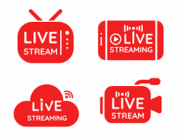 Live stream, streaming, video, news symbol on transparent background. Live Streaming Symbol Set Online Broadcast Icon 1340346 Vector Art At Vecteezy