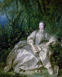 'portrait of madame de pompadour' 1756 by françois boucher. Boucher Madame De Pompadour Im Freien Sitzend Kunstdruck Leinwandbild
