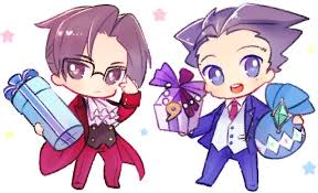 Chibi Wrightworth Chibi Phoenix Wright Cute Drawings