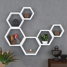 Target.com has been visited by 1m+ users in the past month Add A Decorative Display Area To Most Any Room With Set Of 6 Hexagon Wall Shelves Wall Shelves Design Wall Shelf Decor Modern Wall Shelf