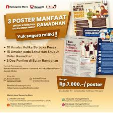 Cara menyambut bulan ramadhan pertanyaan yang senantiasa terlintas di dalam diri seorang muslim pada saat bulan ramadhan datang adalah, bagaimana cara kita menyambut bulan ramadhan yang mulia ini? 3 Poster Manfaat Ramadhan Shopee Indonesia