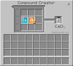 How To Make Calcium Chloride Compound In Minecraft