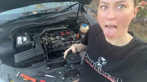 So Driver Lacy Kuehl took her car to the mechanic the mechanic said $950 in  repairs I said Lacy let's look up the parts online and buy them and we can  fix