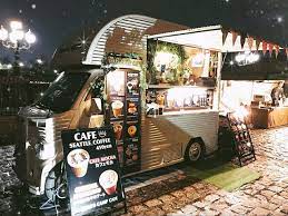 bear s camp cafe 移動式コーヒーショップ フードトラックのデザイン フードトラック