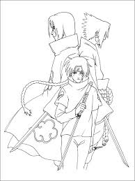 12 Aimable Coloriage Sasuke Images Di 2020 Halaman Mewarnai Sketsa Seni Anime