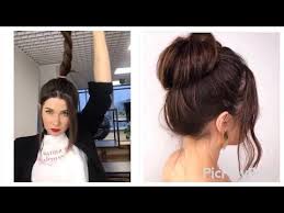 Whether you wrap all of your hair wrapped up in a variety of knots, chignons. 2 Minute Bubble Bun Hairstyle Easy Hairstyles For Medium Long Hair Youtube In 2020 Hair Styles Easy Bun Hairstyles Medium Long Hair
