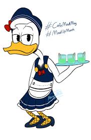 Mickey mouse and the bitcoin gang thumb. Cafe Maid May Drawing Challenge Day 25 Donald Duck Ducktales