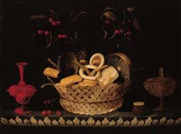 Check spelling or type a new query. The Master Of The Lombard Fruit Bowl Sweetmeats And Pastries In A Wicker Basket With Cherries On The Branch A Gilt Cup And Cover And A Mexican Terracotta Vase On A
