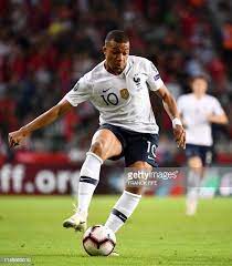 France S Forward Kylian Mbappe Plays The Ball During The Uefa Nations League Football Match Between Turkey And France Liverpool Uefa Football Awards As Monaco