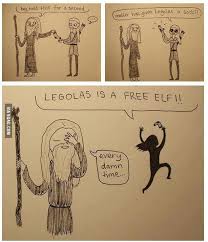 Legolas Is A Free Elf Lord Of The Rings The Hobbit Legolas