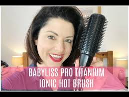 Hair brushes are very useful especially in photo retouching to add up new style. Babyliss Pro Titanium Expression Ionic Hot Brush Qvc Youtube