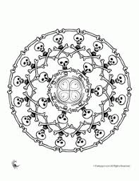 Hallmark has some unique father's day coloring pages that include bears, lions, giraffes, and different sayings that celebrate dad. Halloween Mandala Coloring Pages Woo Jr Kids Activities